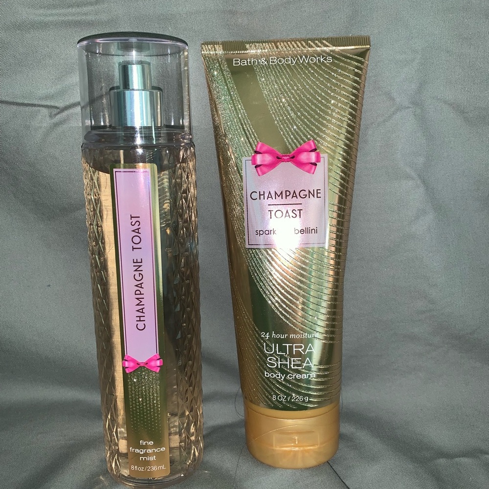Bath and Body Works Champagne Toast Cream and Mist